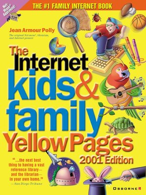 cover image of Internet Kids & Family Yellow Pages, 2001 Edition